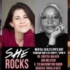 She Rocks: Mental Health Spotlight with Dr. Kristal Walker, Jodi Milstein, K. Toi Washington-Simon, and Rebecca Trujillo Vest