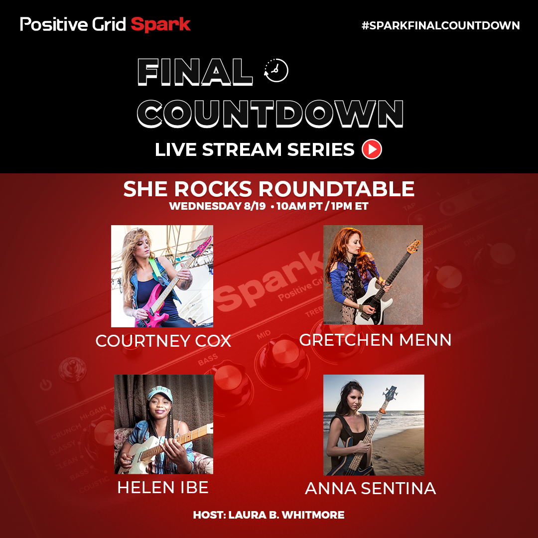 Join In On The Positive Grid She Rocks Roundtable Livestream Final Countdown