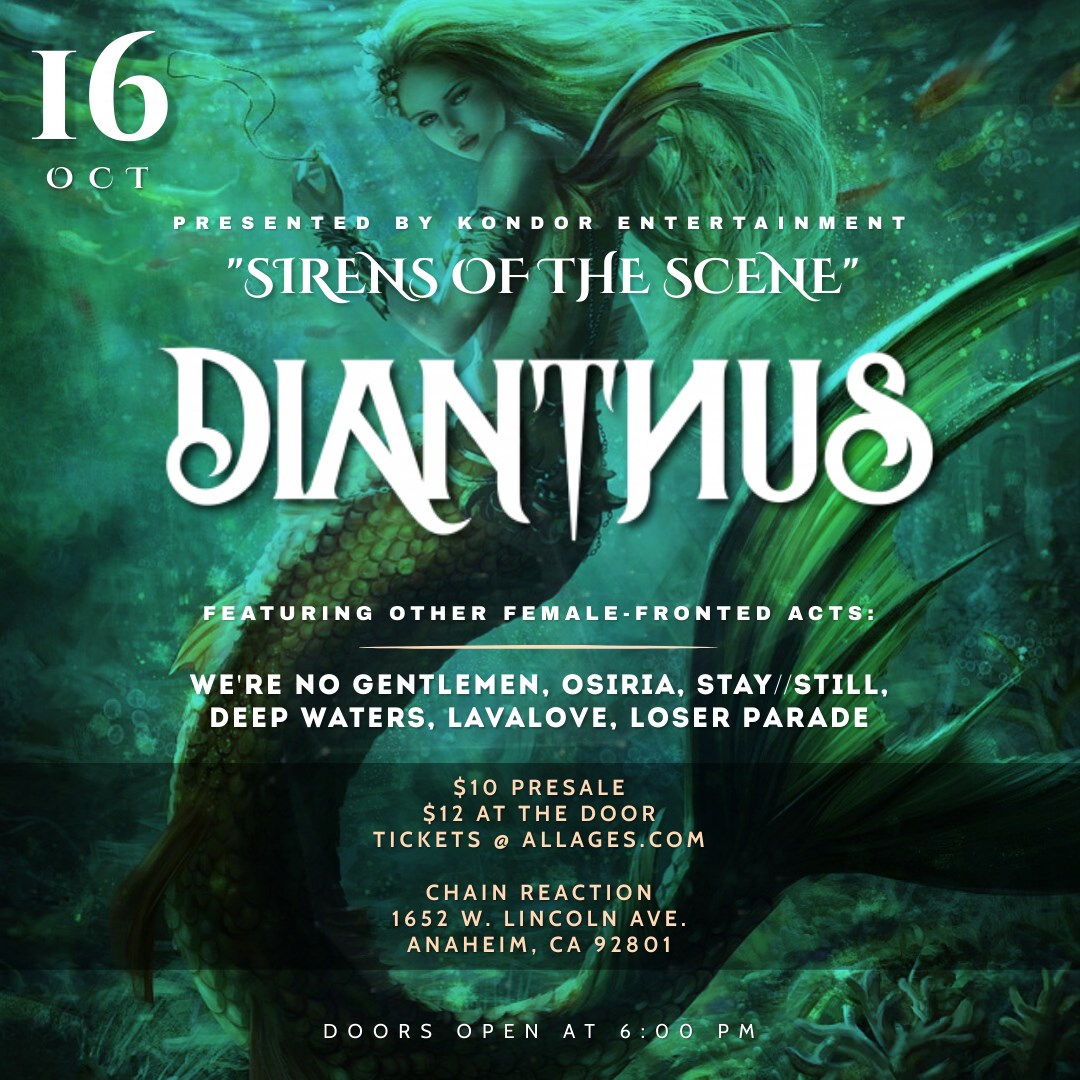 Sirens of the Scene with Dianthus - Live in Los Angeles – the WiMN ...
