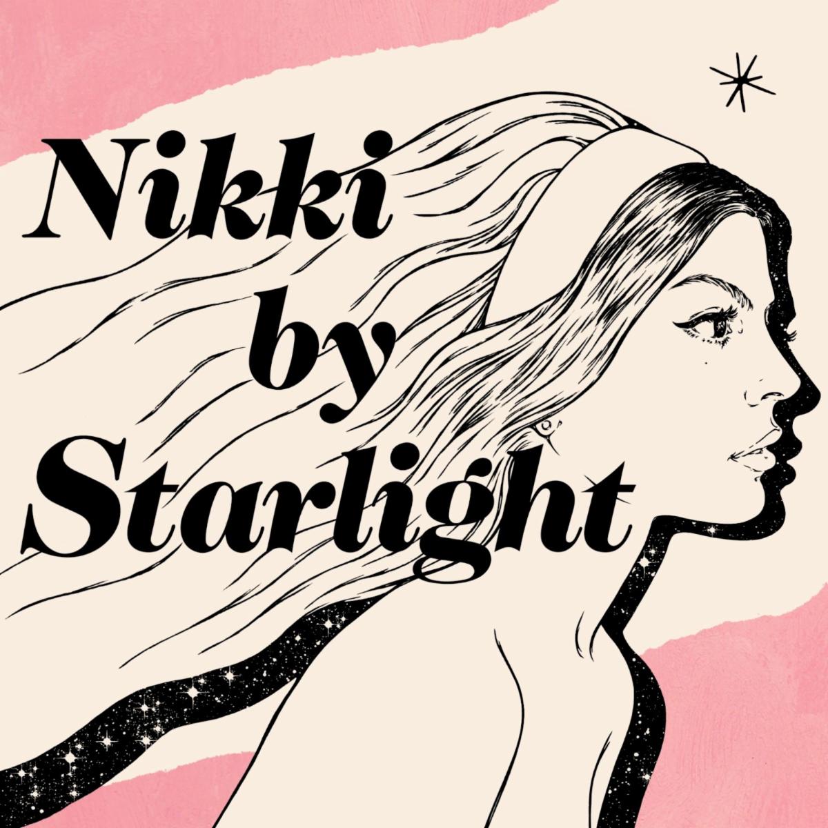 Album cover of "Nikki by Starlight"; illustrated version of Nikki Yanofsky.